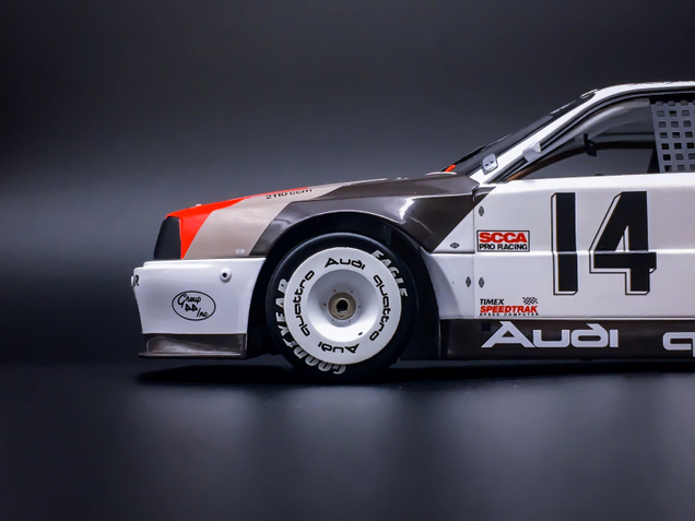 Illustration for article titled With Quattro and turbocharger in the land of the V8 monsters